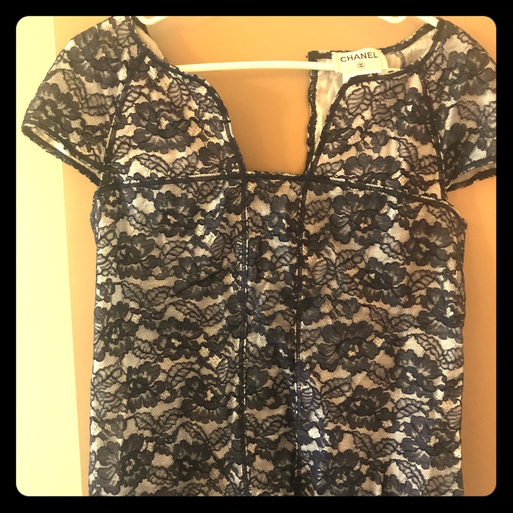 Chanel lace blouse
